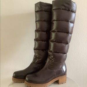 Moncler tall boots